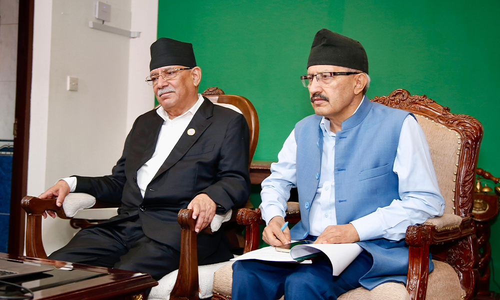 पार्टीप्रतिको सकारात्मक माहोललाई संगठन निर्माणमा बदल्न प्रचण्डको निर्देशन